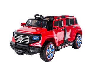 Remote-controlled children's car 12V/double 35w motor, dual 6c-7ahx battery/light music/glow