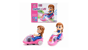 Battery Operated Swing Car with Ligh