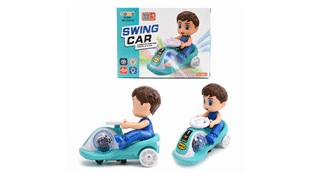 Battery Operated Swing Car with Light