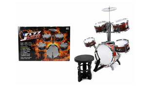 Plating Drum Set with Stool