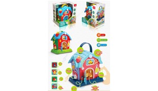 Musical House with Day & Night Mode /Story /Children's Song /Music /Hide & Seek Game