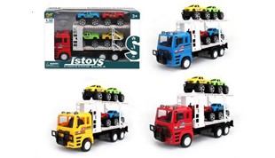 F/P Trailer Truck with 4PCS Cars