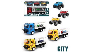 F/P Trailer Truck with 5PCS Cars
