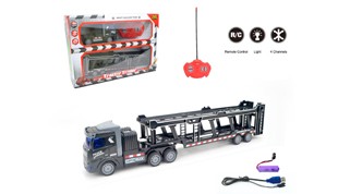 27MHZ 4CH R/C Alloy Trailer Truck with Light