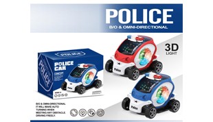 B/O Police Car with Light & Siren Sound