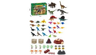 62PCS Puzzle Scene Dinosaur DIY Set