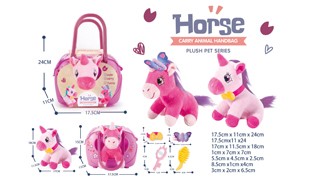 Plush Unicorn Handbag